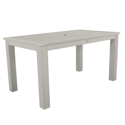 Rectangular 42in x 72in Outdoor Dining Table - Counter Height Dining Highwood USA Harbor Gray 