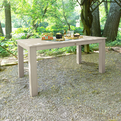 Rectangular 42in x 72in Outdoor Dining Table - Counter Height Dining Highwood USA 