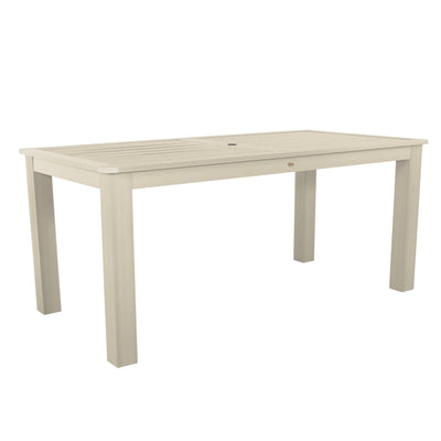 Rectangular 42in x 84in Oversized Dining Table - Counter Height Dining Highwood USA Whitewash 