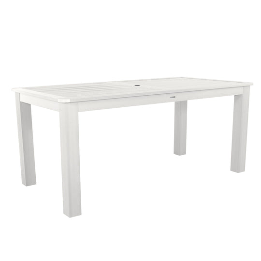 Rectangular 42in x 84in Oversized Dining Table - Counter Height Dining Highwood USA White 