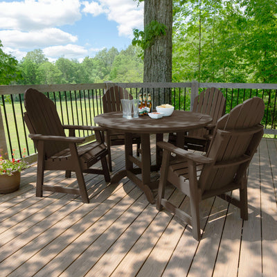 Hamilton 5pc 48in Round Dining Set - Dining Height Dining Highwood USA 