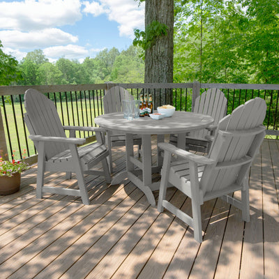 Hamilton 5pc 48in Round Dining Set - Dining Height Dining Highwood USA 