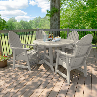 Hamilton 5pc 48in Round Dining Set - Dining Height Dining Highwood USA 