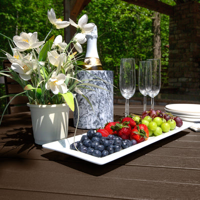 Weatherly 5pc 48in Round Dining Set - Dining Height Dining Highwood USA 