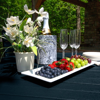 Weatherly 5pc 48in Round Dining Set - Dining Height Dining Highwood USA 