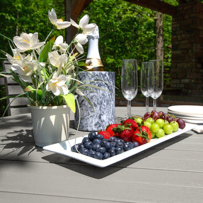 Weatherly 5pc 48in Round Dining Set - Dining Height Dining Highwood USA 