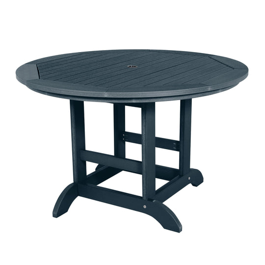 Round 48in Diameter Dining Table - Dining Height Dining Highwood USA Federal Blue 