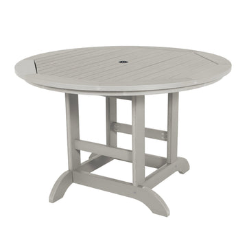 Round 48in Diameter Dining Table - Dining Height Dining Highwood USA Harbor Gray 