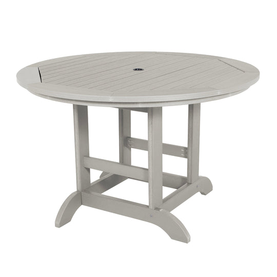 Round 48in Diameter Dining Table - Dining Height Dining Highwood USA Harbor Gray 