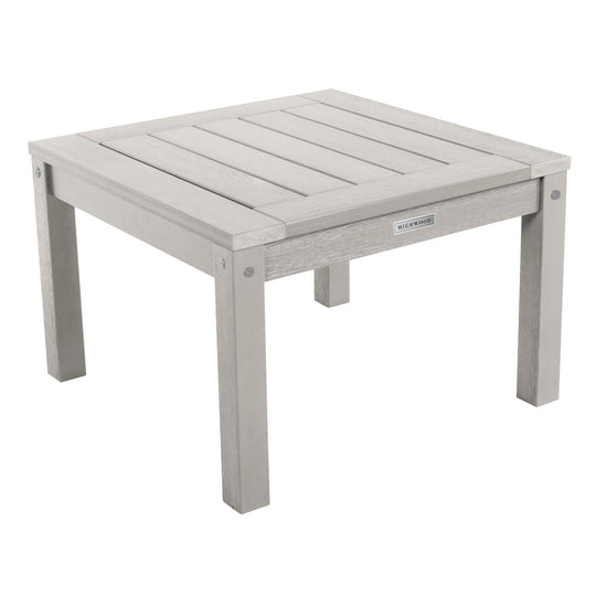 Refurbished Adirondack Side Table Outdoor Furniture Highwood USA Harbor Gray 