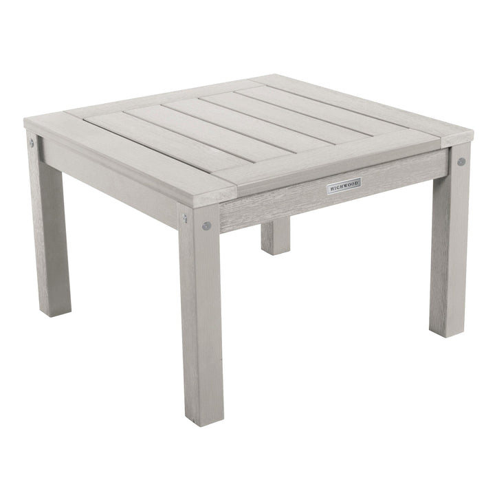 Refurbished Adirondack Side Table Outdoor Furniture Highwood USA Harbor Gray 