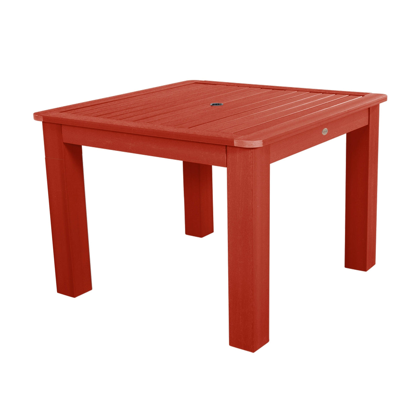 Square 42in x 42in Dining Table - Dining Height Dining Highwood USA Rustic Red 