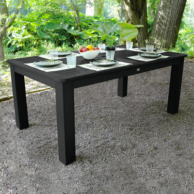 Rectangular 42in x 72in Outdoor Dining Table - Dining Height Dining Highwood USA 