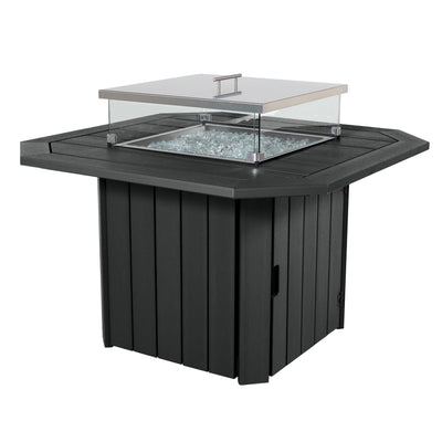 Oasis Fire Table in Black