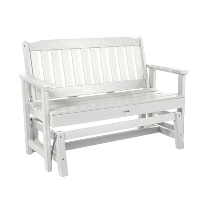 Lehigh Garden Gliding Bench 4ft Bench Highwood USA White 