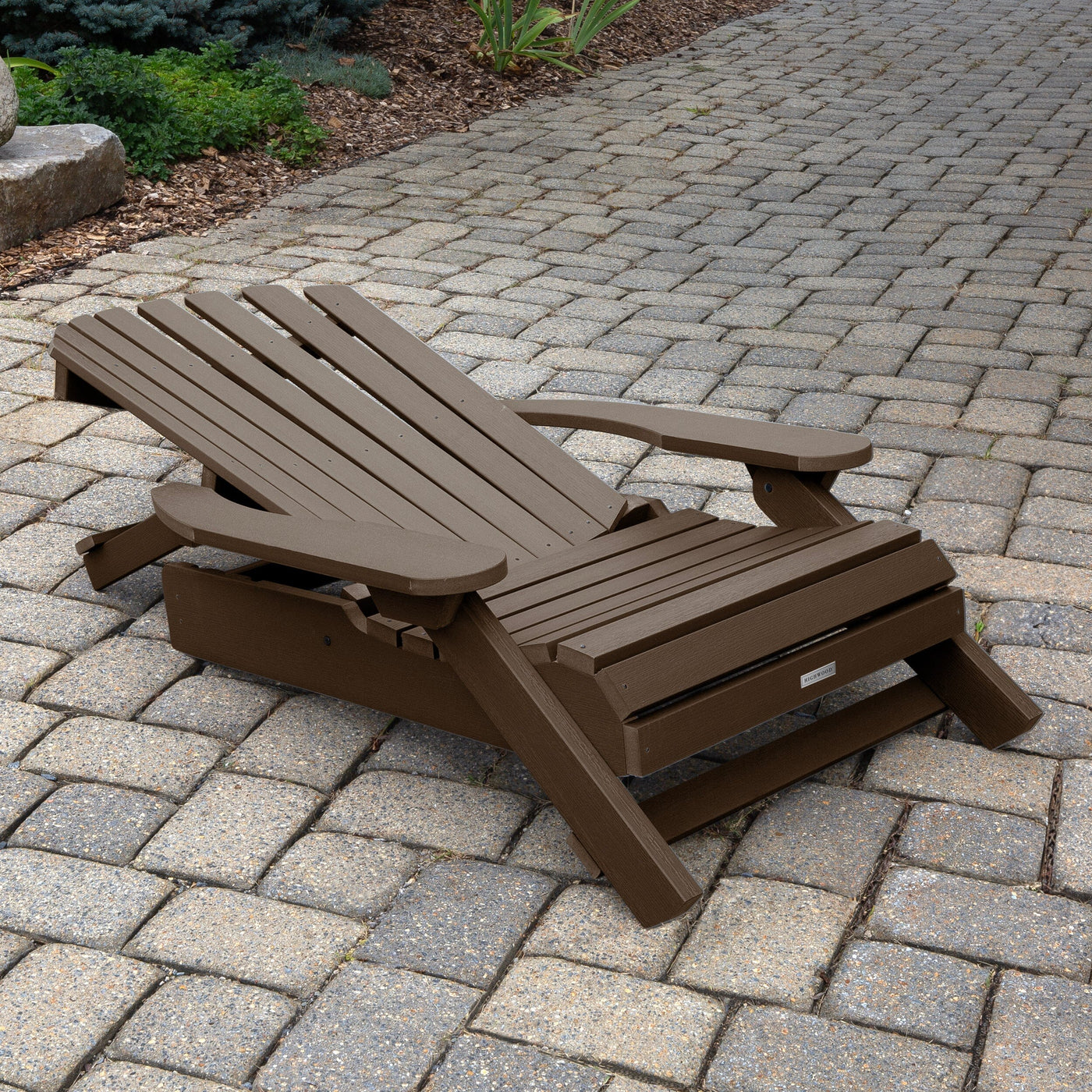 King Hamilton Folding & Reclining Adirondack Chair Adirondack Chairs Highwood USA 
