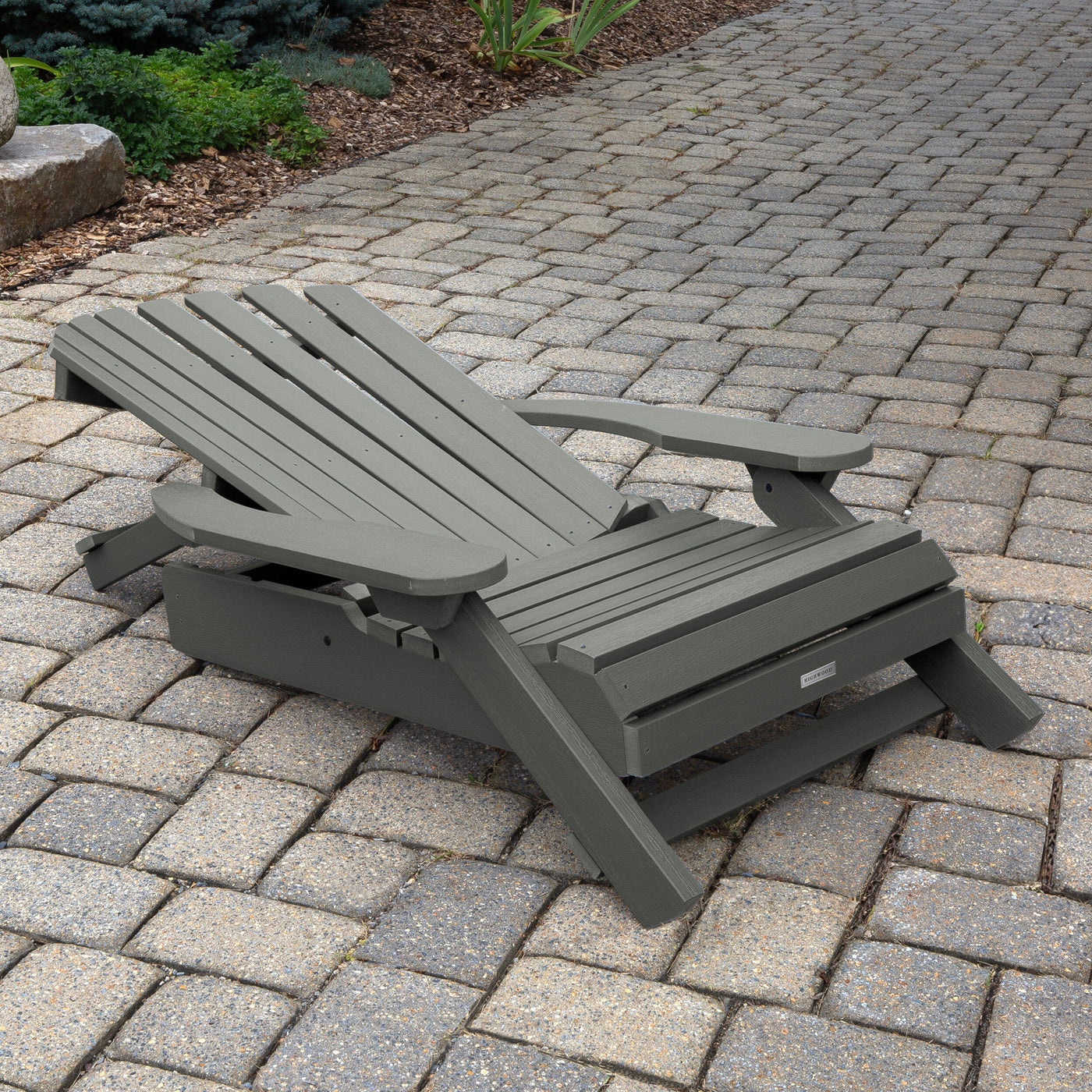 King Hamilton Folding & Reclining Adirondack Chair Adirondack Chairs Highwood USA 