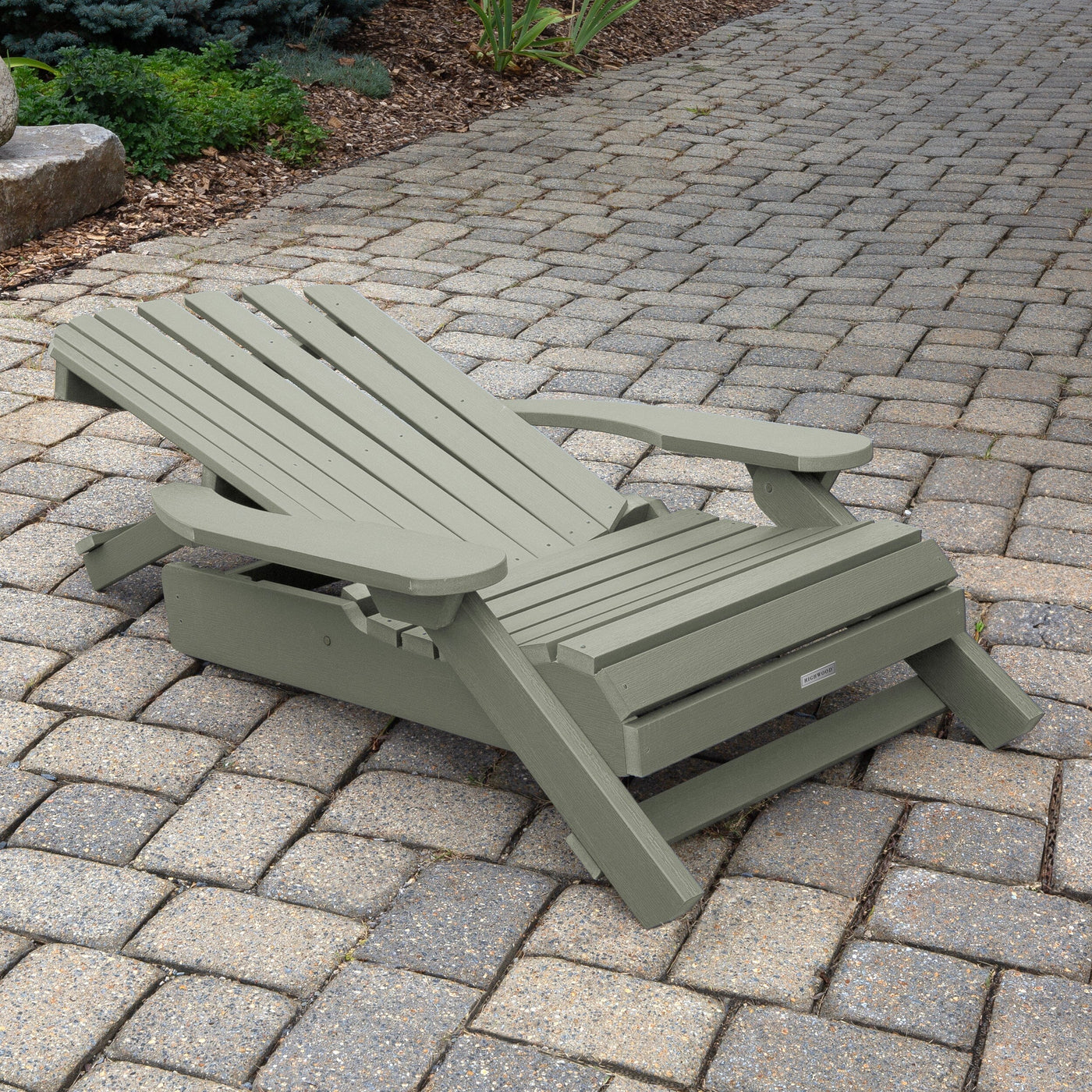 King Hamilton Folding & Reclining Adirondack Chair Adirondack Chairs Highwood USA 