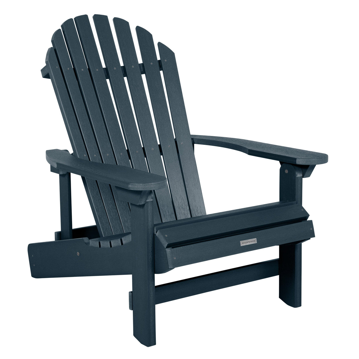 King Hamilton Folding & Reclining Adirondack Chair Adirondack Chairs Highwood USA Federal Blue 