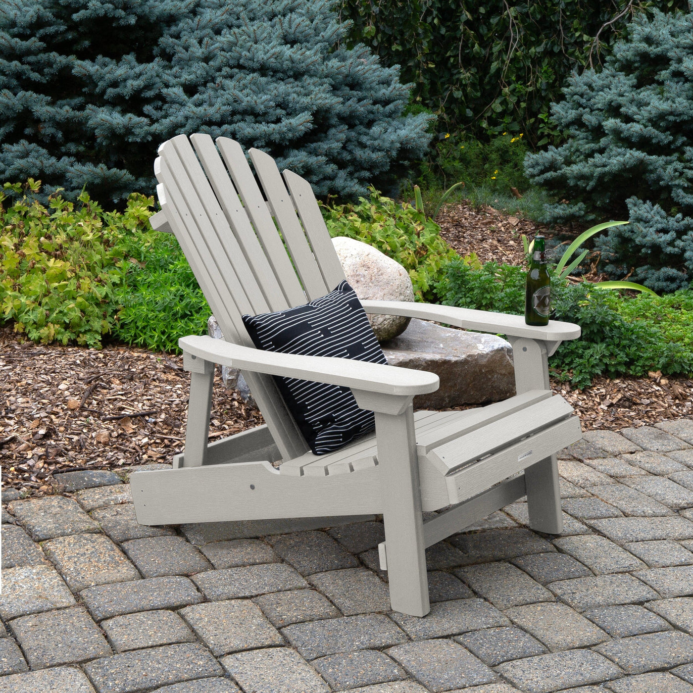 King Hamilton Folding & Reclining Adirondack Chair Adirondack Chairs Highwood USA 