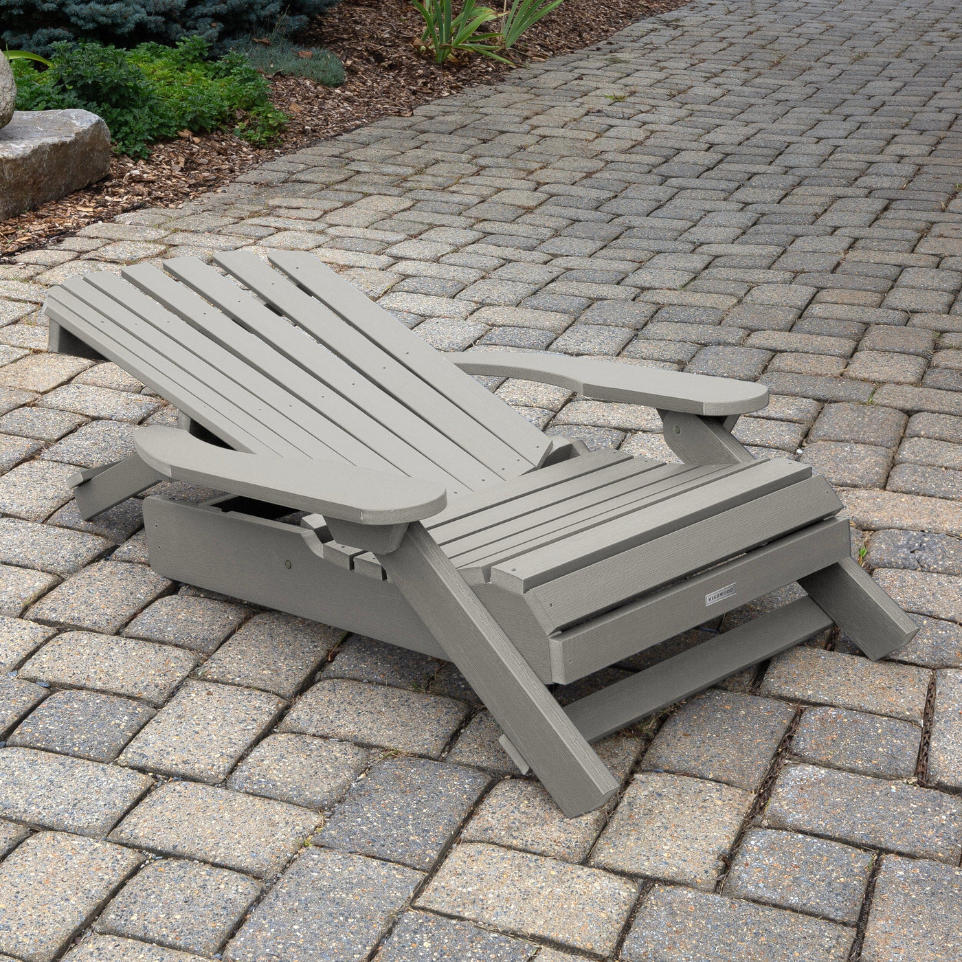 King Hamilton Folding & Reclining Adirondack Chair Adirondack Chairs Highwood USA 