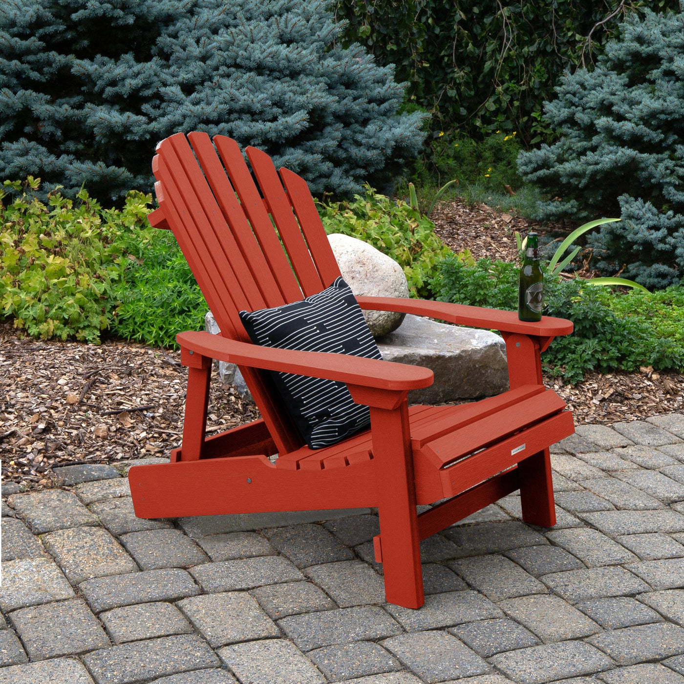 King Hamilton Folding & Reclining Adirondack Chair Adirondack Chairs Highwood USA 
