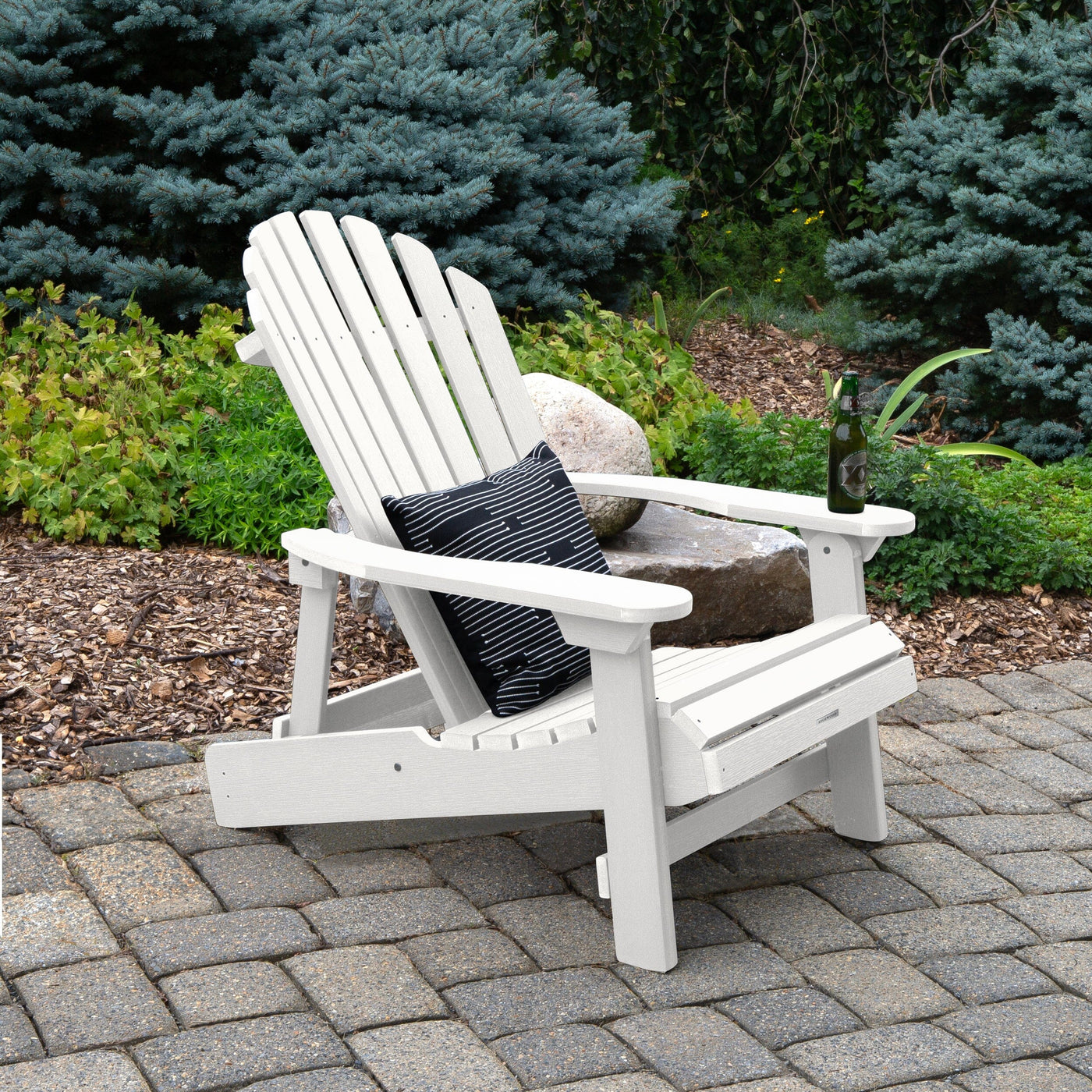 King Hamilton Folding & Reclining Adirondack Chair Adirondack Chairs Highwood USA 