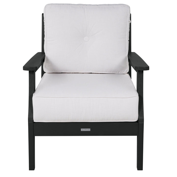 Lehigh Deep Seating Club Chair Deep Seating Highwood USA Bliss Linen Black 