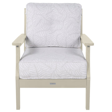 Lehigh Deep Seating Club Chair Deep Seating Highwood USA Lively Parchment Whitewash 