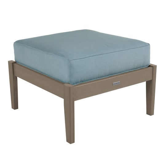 Lehigh Deep Seating Ottoman Deep Seating Highwood USA Bliss Dew Woodland Brown 