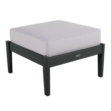 Lehigh Deep Seating Ottoman Deep Seating Highwood USA Bliss Linen Black 