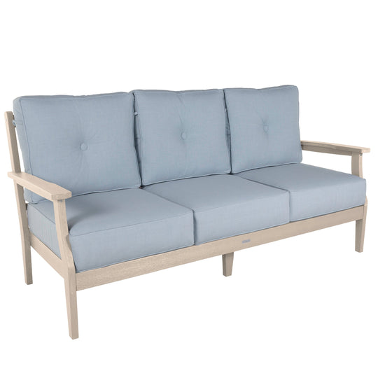Lehigh Deep Seating Sofa Deep Seating Highwood USA Bliss Dew Whitewash 