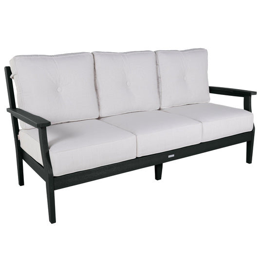 Lehigh Deep Seating Sofa Deep Seating Highwood USA Bliss Linen Black 