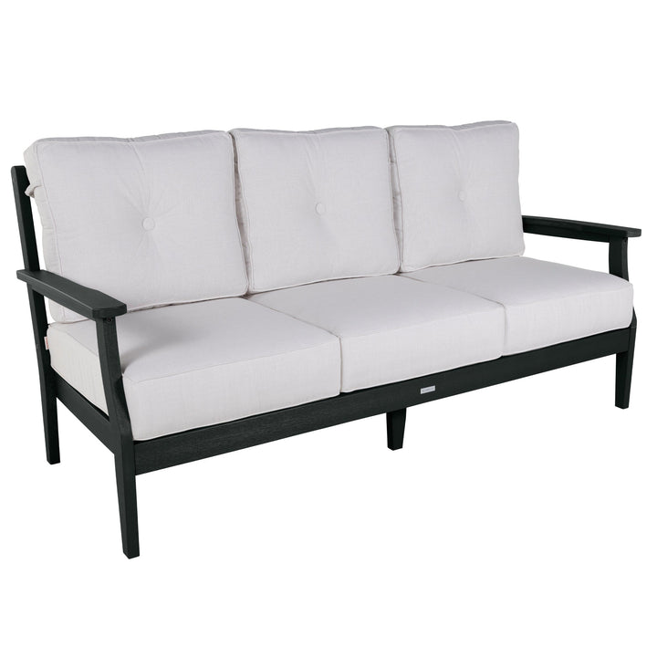 Lehigh Deep Seating Sofa Deep Seating Highwood USA Bliss Linen Black 
