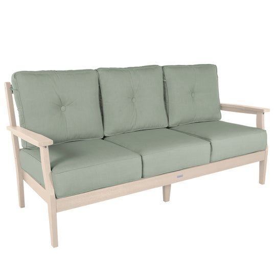 Lehigh Deep Seating Sofa Deep Seating Highwood USA Canvas Seasalt Whitewash 