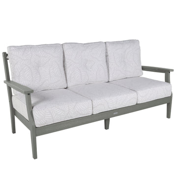 Lehigh Deep Seating Sofa Deep Seating Highwood USA Lively Parchment Coastal Teak 