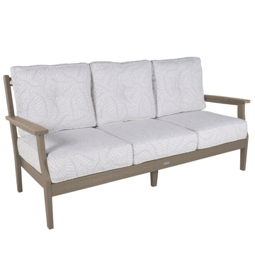 Lehigh Deep Seating Sofa Deep Seating Highwood USA Lively Parchment Woodland Brown 