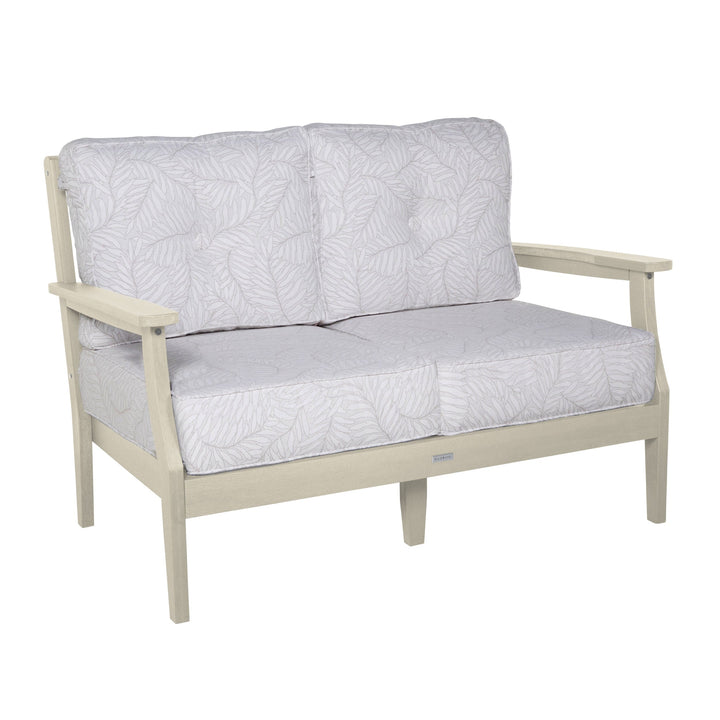 Lehigh Deep Seating Loveseat Deep Seating Highwood USA Lively Parchment Whitewash 