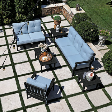 Lehigh Deep Seating 6 Piece Grand Set Deep Seating Highwood USA 