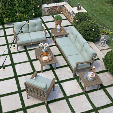 Lehigh Deep Seating 6 Piece Grand Set Deep Seating Highwood USA 