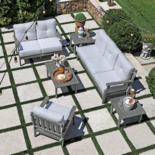 Lehigh Deep Seating 6 Piece Grand Set Deep Seating Highwood USA 