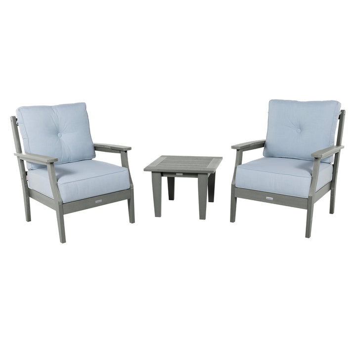 Lehigh Deep Seating 3 Piece Chair and Side Table Set Deep Seating Highwood USA 