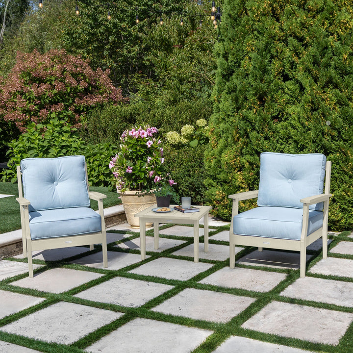 Lehigh Deep Seating 3 Piece Chair and Side Table Set Deep Seating Highwood USA 