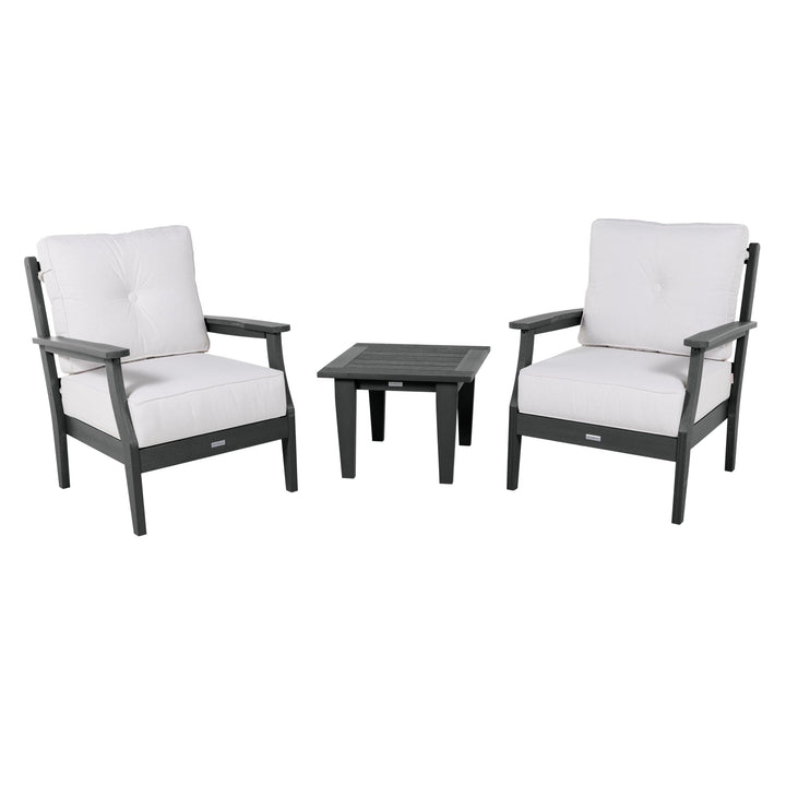 Lehigh Deep Seating 3 Piece Chair and Side Table Set Deep Seating Highwood USA 