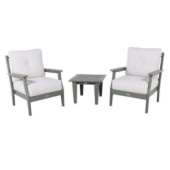 Lehigh Deep Seating 3 Piece Chair and Side Table Set Deep Seating Highwood USA 