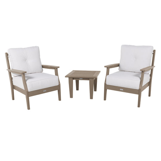 Lehigh Deep Seating 3 Piece Chair and Side Table Set Deep Seating Highwood USA 