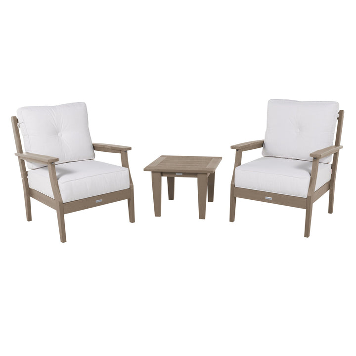 Lehigh Deep Seating 3 Piece Chair and Side Table Set Deep Seating Highwood USA 