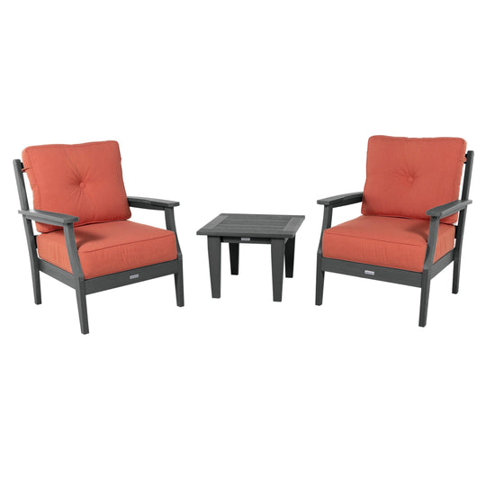 Lehigh Deep Seating 3 Piece Chair and Side Table Set Deep Seating Highwood USA 