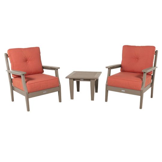 Lehigh Deep Seating 3 Piece Chair and Side Table Set Deep Seating Highwood USA 