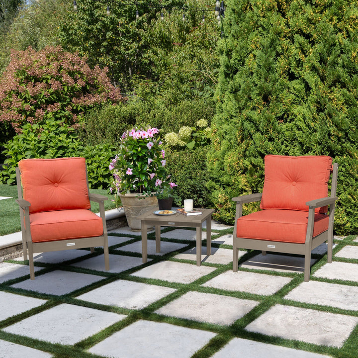 Lehigh Deep Seating 3 Piece Chair and Side Table Set Deep Seating Highwood USA 